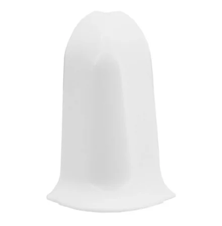 Угол наружный с крепежом 001 Белый 55мм Лексида