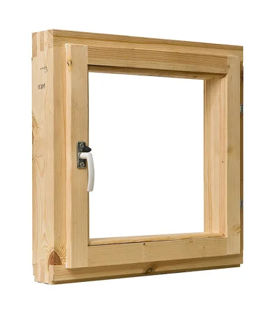 Оконный блок осина 400х500х65/70 (стеклопакет бронза,фурнитура) *1