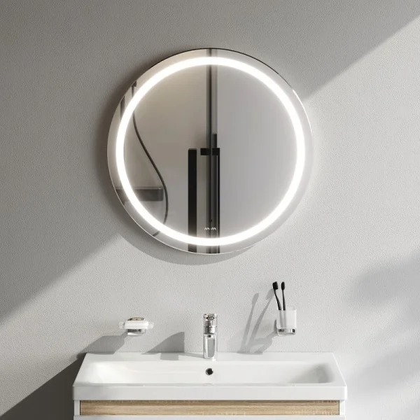 Зеркало с подсветкой AM.PM M85AMOX0651WG D-65см ИК- сенсор