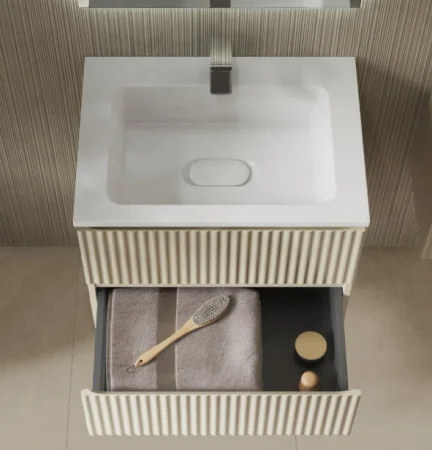 Тумба подвесная Coste 60 Cst.01.60/P/BRS/RL светло-коричневая