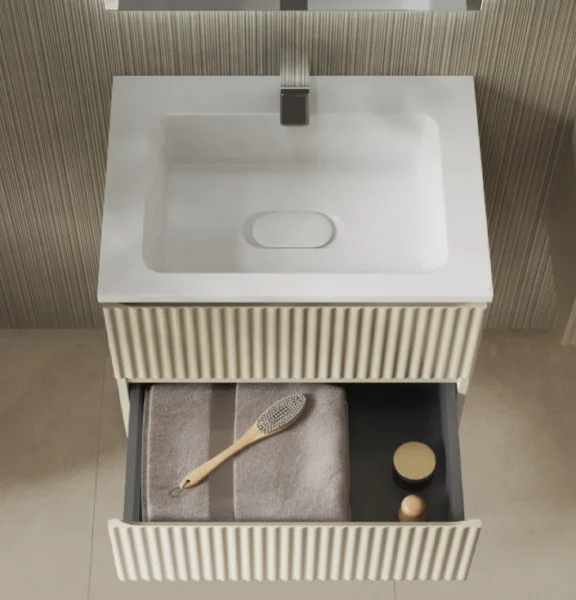 Тумба подвесная Coste 60 Cst.01.60/P/BRS/RL светло-коричневая