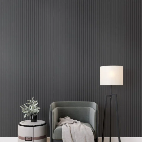 Профиль Финиш МДФ Stella Beats De Luxe Black Lead 2700x77x16мм