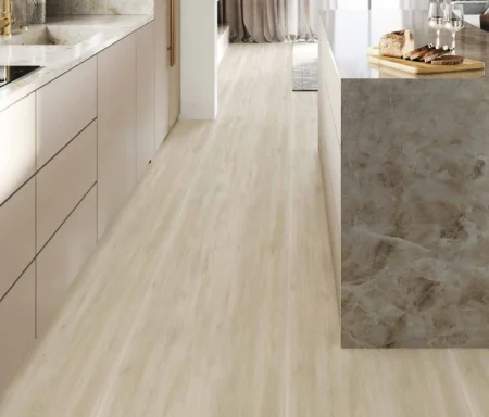 Плитка кварц-винил DEW 4V Пацифик ТС 6003-14 1220х183х4мм 1уп=2,233м2 (10шт) замок