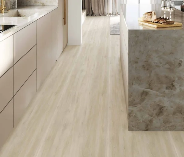 Плитка кварц-винил DEW 4V Пацифик ТС 6003-14 1220х183х4мм 1уп=2,233м2 (10шт) замок