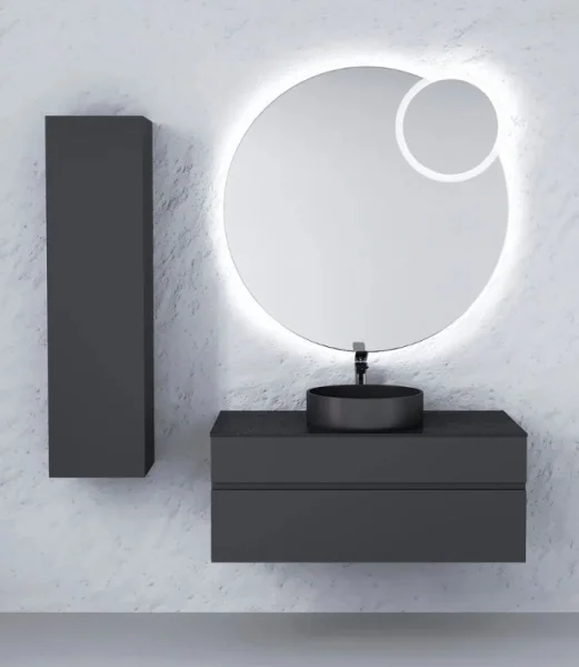 Пенал подвесной Decent 110 Dec.04.110/P/A/RL антрацит