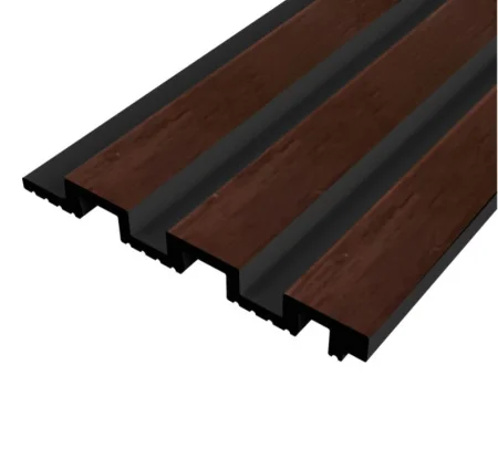 Панель 3D стеновая из полимера ультравысокой плотности 4 UHD 01/130L Дуб Шоколадный 3м 130х15мм