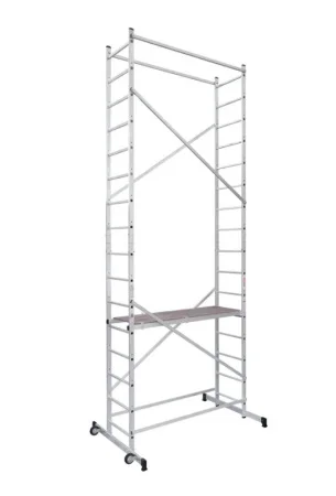 Вышка-тура алюминиевая Новая Высота NV 1450, секции А+В, помост 1,379х0,497 м, раб. выс. 5,382 м 1450408 *1