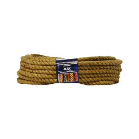 Канат джутовый крученый 16 мм (10м) Р/н 850 кг