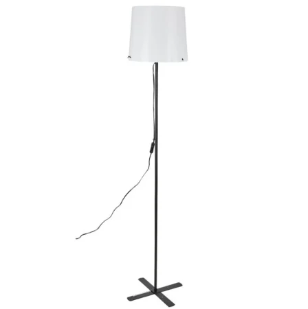 Торшер напольный UML-T510 E27 BLACK/WHITE под лампу Е27, 60W. Черный/Белый. ТМ Uniel