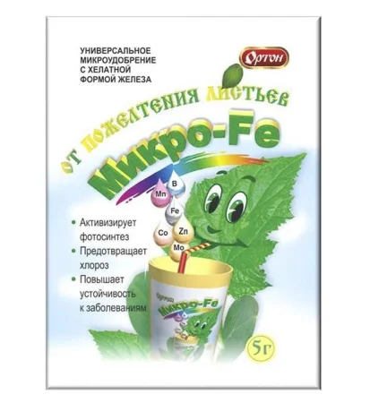 Удобрение Микро-Fe железо 5 г (Ортон) R7336 *1