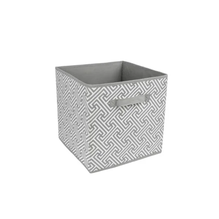 Короб-кубик для хранения "Орнамент", Д300 Ш300 В300, серый *1