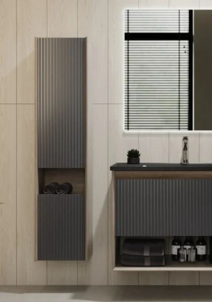 Пенал подвесной Tossony 140 Toss.04.140/P/DS-A/JR Дуб Самдал/Антрацит