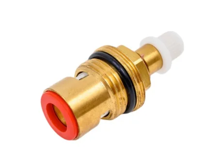 Кран-букса 1/2  с керамическими прокладками поворот 180° (горячая вода) LM8501R-BL (Lemark) *1