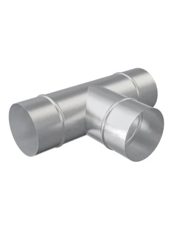 Тройник D125 для круглых воздуховодов оц.сталь (Era pro) *1