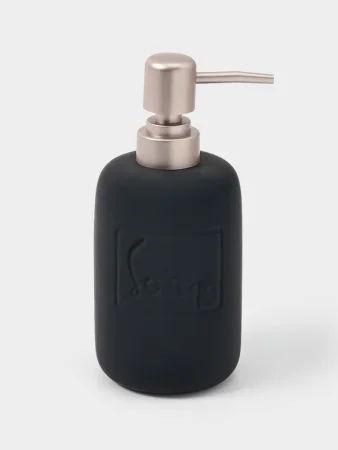 Дозатор для жидкого мыла Savanna Do it soft 7514810 серый