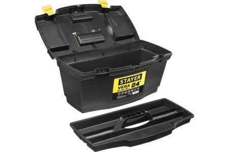 Ящик для инструментов пластиковый 610х320х300мм 24" VEGA-24 STAYER 38105-21 *1
