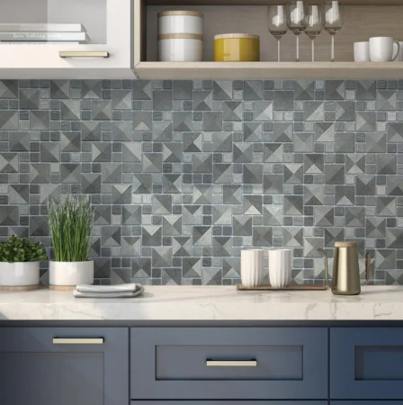 Панель ПВХ Stella Сахара Серая 960х482х0,3мм