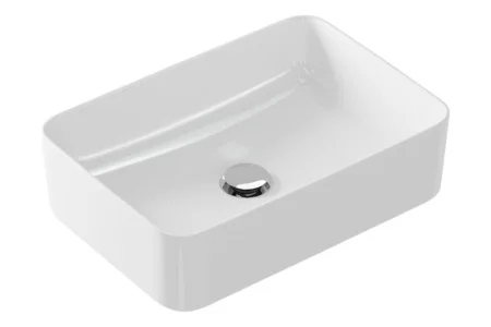 Раковина на столешницу CREA 50 RECTANGULAR 0 отв. 64755