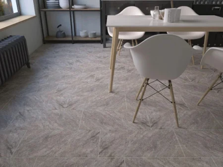 Керамогранит Керамин Кварцит 2 300х600х9мм 1уп=1,62м2 (9шт) серый