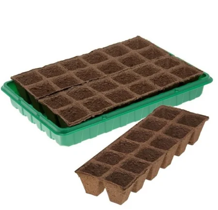 Комплект для рассады с торф горшочками 50 х 50 мм (24 шт/упак) П2533 *1