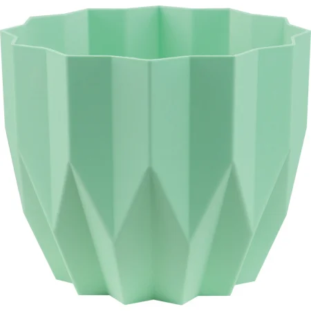 Кашпо д/цветов пласт. "Геометрия" 5,8л мята КШ-5821 (La Decoro) *1