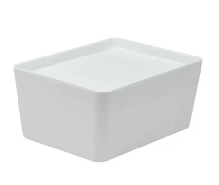 Контейнер VERSA XS, 1,3л с крышкой, белый