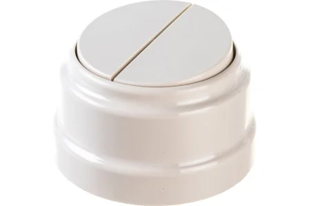 Выключатель 2-кл "Ретро" 10А ОУ А510-2202 бежевый (Bylectrica) *1