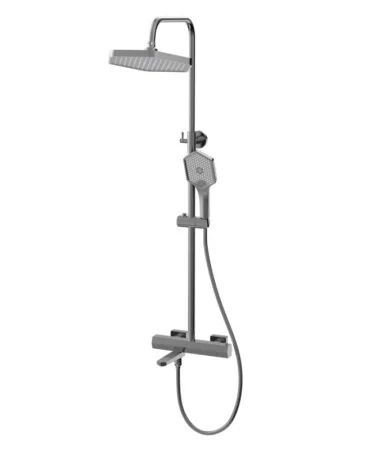 Душевая система с термостатом, оружейная сталь HB24726-3