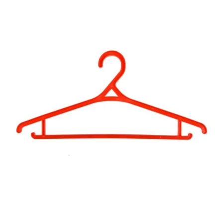 Вешалка - плечики для одежды костюмные р-р 46-48 цветные ПЛ К (Пластос) *1