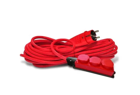 Удлинитель силовой 3х3м с заземл. 16А IP44 3.5кВт КГ 3х1.5 с защ. крышкой АРКТИК морозостойкий DOMTOK 2601 *1