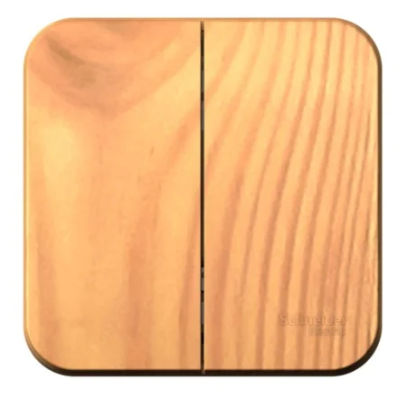 Выключатель 2-кл ОП Blanca 10А ясень BLNVA105015 Systeme Electric