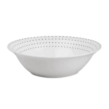 Тарелка суповая Esprado "Puntos" 18см костяной фарфор PUN018WE301 *1