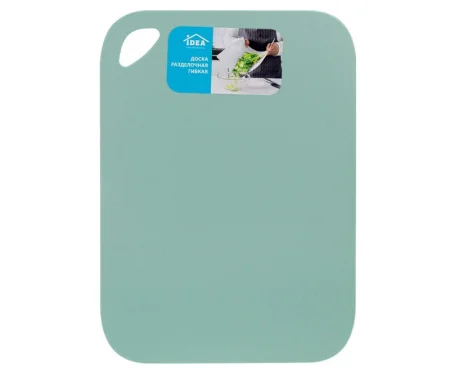 Доска разделочная гибкая 27х19см фисташковый