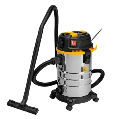 Пылесос строительный Denzel RVC30 1400Вт бак 30л шланг 3м розетка с автосинхр. 28203 *1