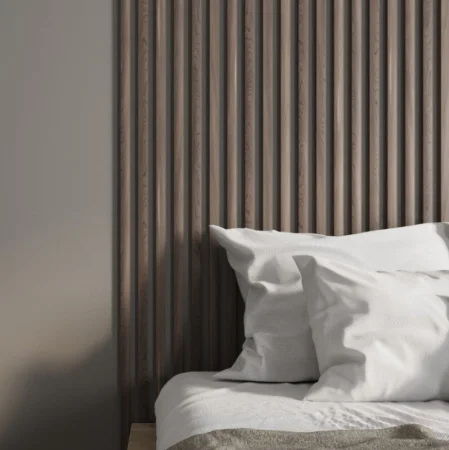 Рейка интерьерная МДФ Stella Милана Light Орех Бразильский 2700х30х20мм