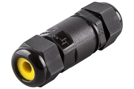 Соединитель-коннектор для проводов трехконтактный водонепроницаемый LD520 STEKKER *1