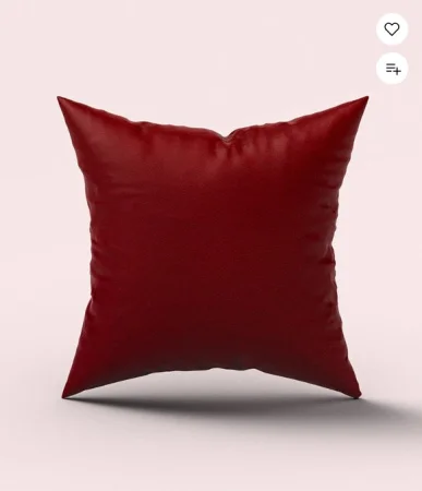 Подушка декоративная Бархат 40х40см рубиновый Legrand 58092718 *1