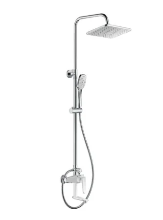 Душевой набор с верх. тропическим душем 1 реж. и руч. душем 2 реж. Haiba HB24548-8