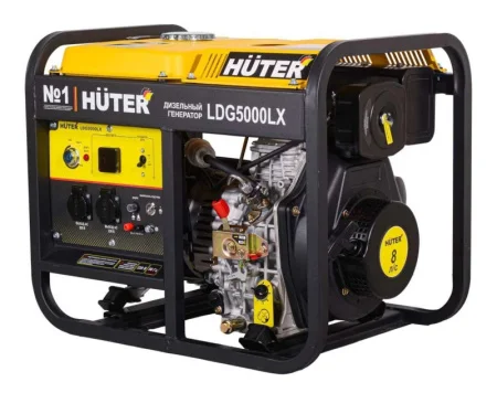 Генератор дизельный Huter LDG 5000LX 64/2/7 *1