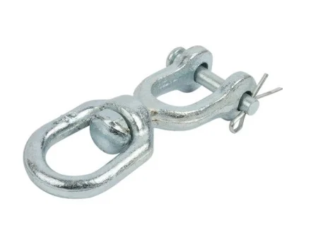 Вертлюг петля-вилка, цинк  8мм уп. - 1 шт. SteelRex