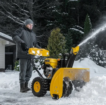 Снегоуборочная машина бензиновая Denzel SBL 711D PRO, 302cc 97655