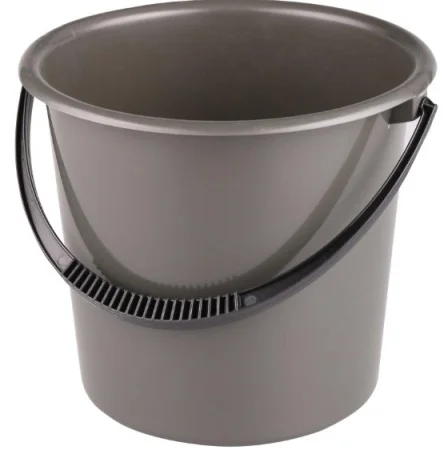 Ведро пласт. 7л "Эконом" пласт цвет в асс-те м6308 *1