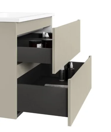 Тумба подвесная Coste 80 Cst.01.80/P/BRS/RL светло-коричневая