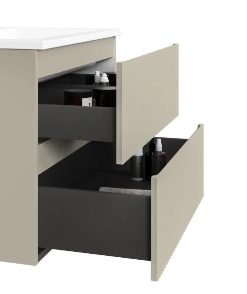 Тумба подвесная Coste 80 Cst.01.80/P/BRS/RL светло-коричневая