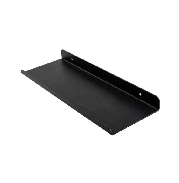 Полка прямоугольная 1-яр 30х10,5х2,5см металл черная Verda Line Б3088