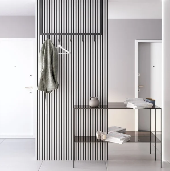 Панель стеновая акустическая МДФ Stella Comfort Standart Белый 2780х600х9мм