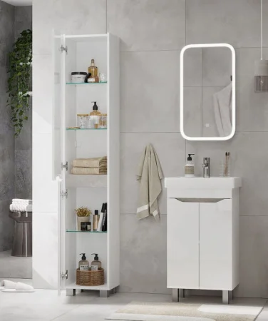 Тумба напольная VOLNA Lake 50 tnLAKE50.2D-01 2 двери с раковиной Тигода 50