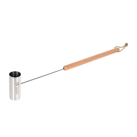 Ковш из нержавеющей стали 0,23 л, длина 69 см, с деревянной ручкой "Банные штучки" *1/4