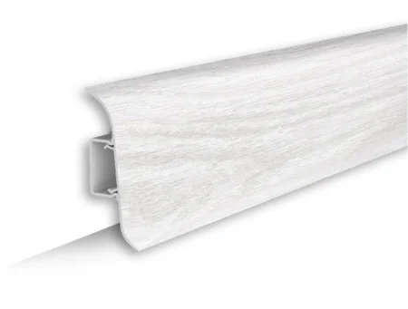 Плинтус напольный 362 Акация белая 55х2200мм Лексида