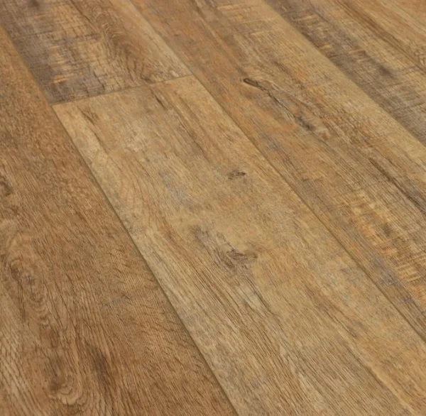 Плитка кварц-винил CronaFloor WOOD 4V Дуб Робуста 1200х180х4мм 1уп=2,16м2 (10шт) замок